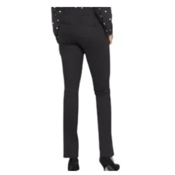 NYDJ Sculpt-Her™ Classic Trouser Pants Black 12 NWT - Picture 2 of 3